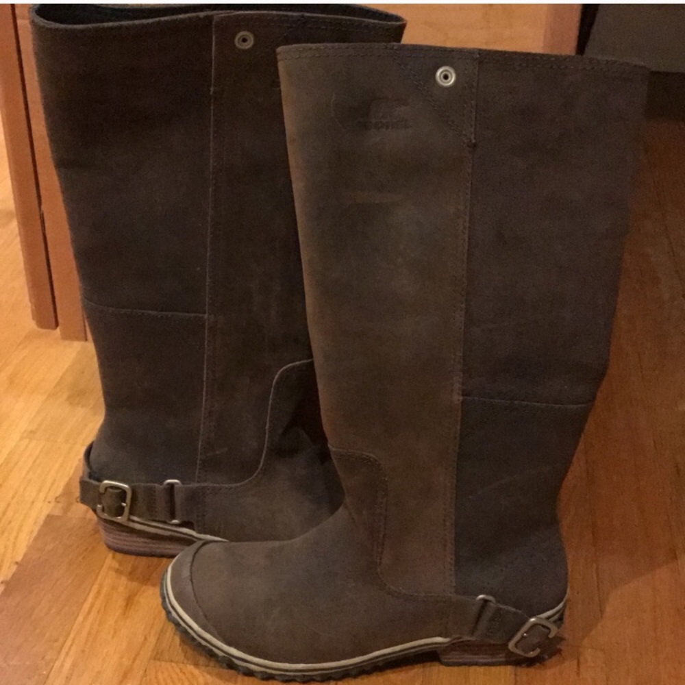 Sorel leather riding boots